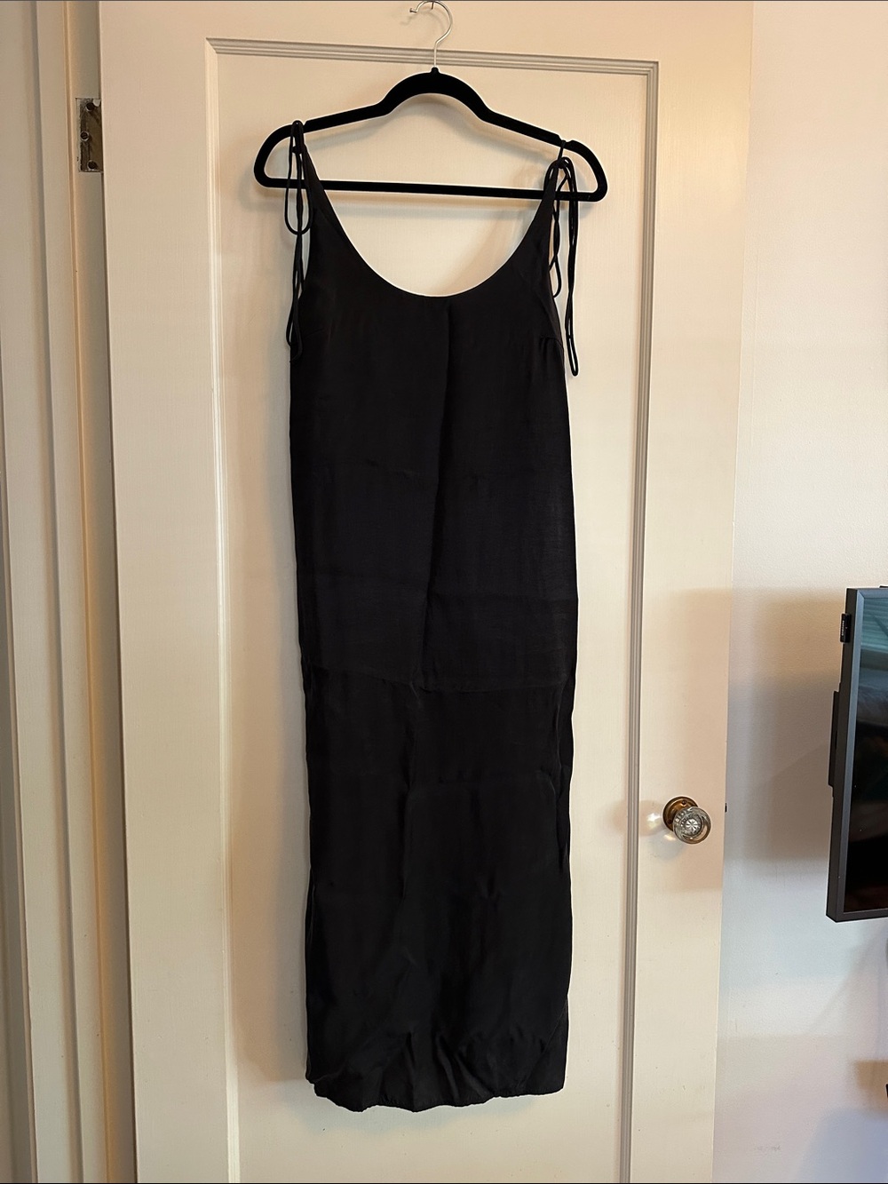 Zara Slip Dress with Tie Straps